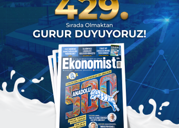 Ekonomist Dergisinin Düzenlediği ANADOLU 500 Listesinde 429. Sırada Olmaktan GURUR DUYUYORUZ!